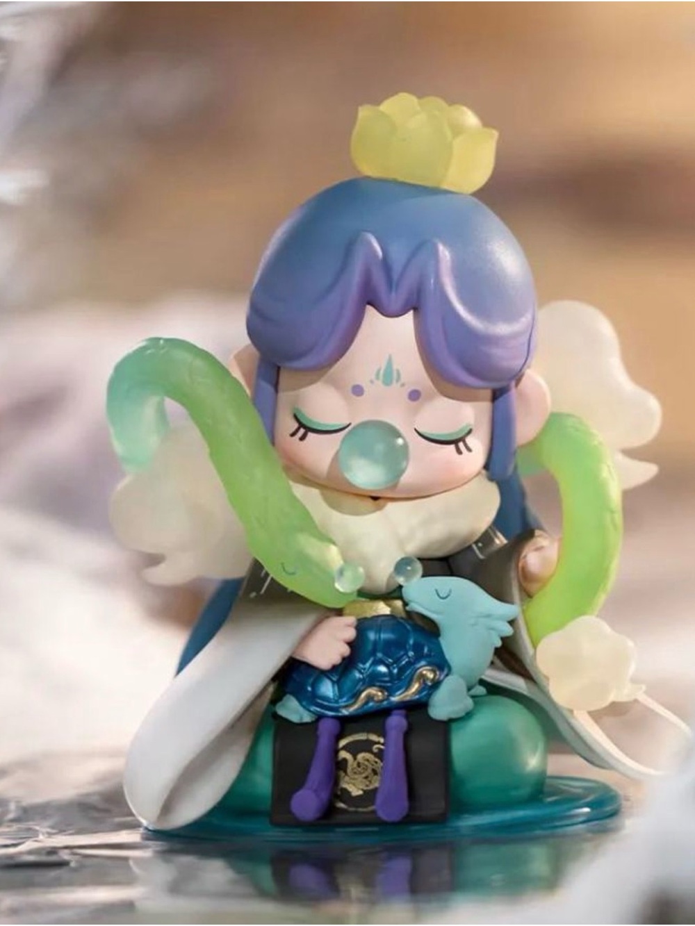 Nanci From “ Ancient Mythical Beasts” Series Figure - “Black Tortoise “